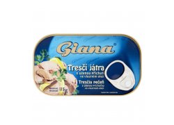 Giana Tresčí játra s uzenou příchutí ve… Giana Tresčí játra s uzenou příchutí ve…