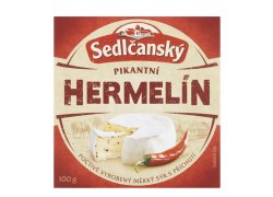 Sedlčanský Hermelín pikantní 100 g Sedlčanský Hermelín pikantní 100 g