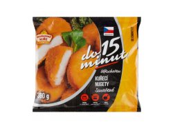Vodňanské kuře Smažené kuřecí nugety 360 g Vodňanské kuře Smažené kuřecí nugety 360 g