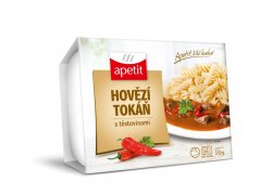 Apetit Hovězí tokáň těstoviny 510 g Apetit Hovězí tokáň těstoviny 510 g