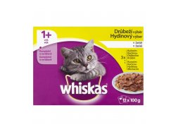 Whiskas Drůbeží výběr v želé 12x100 g Whiskas Drůbeží výběr v želé 12x100 g