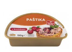 Globus Paštika s brusinkami 150 g Globus Paštika s brusinkami 150 g