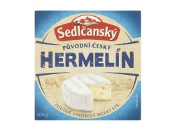 Sedlčanský Hermelín původní český 100 g Sedlčanský Hermelín původní český 100 g