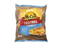 McCain 123 Fries Crinkle 750 g McCain 123 Fries Crinkle 750 g
