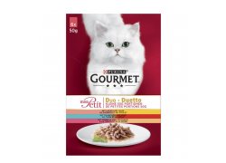 Gourmet MON PETIT DUO s lososem a kuřetem, s… Gourmet MON PETIT DUO s lososem a kuřetem, s…