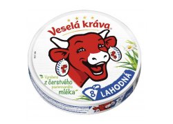 Veselá Kráva Lahodná tavený sýr 8ks 120 g Veselá Kráva Lahodná tavený sýr 8ks 120 g