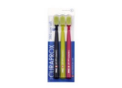 Curaprox Supersoft zubní kartáček 3 ks Curaprox Supersoft zubní kartáček 3 ks