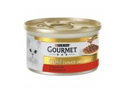 Gourmet Gold Sauce Delights s hovězím 85g Gourmet Gold Sauce Delights s hovězím 85g