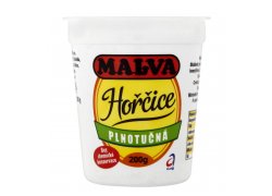 Malva Hořčice plnotučná 200 g Malva Hořčice plnotučná 200 g