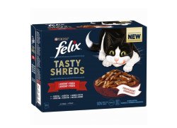 Felix Tasty Shreds hovězí, kuře, kachna,… Felix Tasty Shreds hovězí, kuře, kachna,…