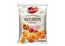 Bohemia Kotlíkové brambůrky sladké chilli a… Bohemia Kotlíkové brambůrky sladké chilli a…