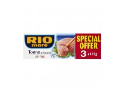 Rio Mare Tuňák ve vlastní šťávě 3x160 g Rio Mare Tuňák ve vlastní šťávě 3x160 g