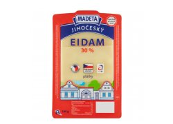 Madeta Jihočeský eidam 30% plátky 100 g Madeta Jihočeský eidam 30% plátky 100 g