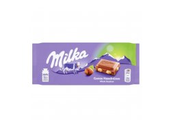 Milka Oříšková mléčná čokoláda, celé lískové… Milka Oříšková mléčná čokoláda, celé lískové…
