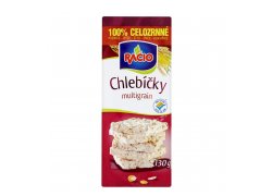 Racio Chlebíčky multigrain 130 g Racio Chlebíčky multigrain 130 g