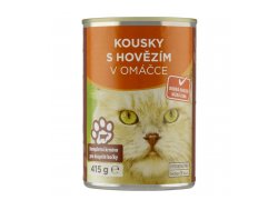 Globus Kousky s hovězím v omáčce 415g Globus Kousky s hovězím v omáčce 415g