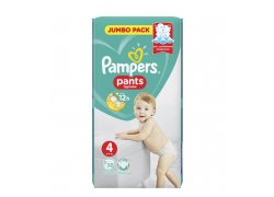 Pampers Pants vel. 4 plenkové kalhotky 52ks