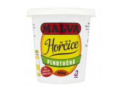 Malva Hořčice plnotučná 400 g Malva Hořčice plnotučná 400 g