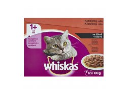 Whiskas Klasický výběr ve šťávě 12x100 g Whiskas Klasický výběr ve šťávě 12x100 g
