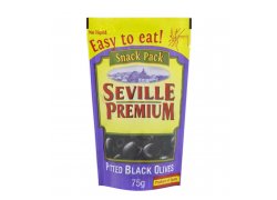 Seville Premium Černé olivy bez pecky 75 g Seville Premium Černé olivy bez pecky 75 g