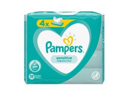 Pampers Sensitive Dětské čisticí ubrousky 4x52ks