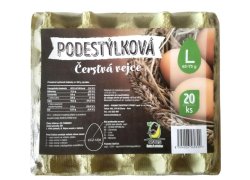 Ovus Vejce podestýlková L 20 ks Ovus Vejce podestýlková L 20 ks