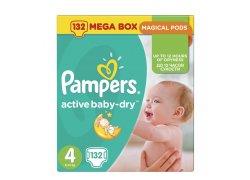 Pampers Active Baby-Dry velikost 4 (Maxi)… Pampers Active Baby-Dry velikost 4 (Maxi)…