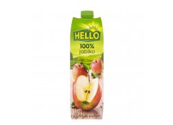 Hello Jablko 100% džus 1 l Hello Jablko 100% džus 1 l