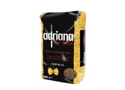 Adriana Farfalle těstoviny semolinové sušené… Adriana Farfalle těstoviny semolinové sušené…