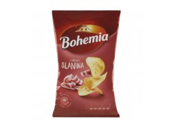 Bohemia Chips s příchutí slanina 140g Bohemia Chips s příchutí slanina 140g