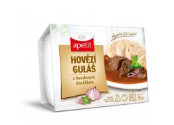 Apetit Hovězí guláš houskový knedlík 510 g Apetit Hovězí guláš houskový knedlík 510 g