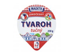 Madeta Jihočeský tvaroh tučný 250 g Madeta Jihočeský tvaroh tučný 250 g