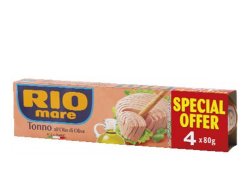Rio Mare Tuňák v olivovém oleji 4x80 g Rio Mare Tuňák v olivovém oleji 4x80 g