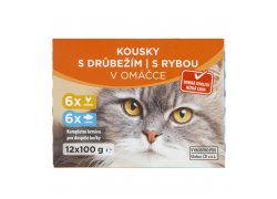 Globus Kousky s drůbežím, s rybou v omáčce… Globus Kousky s drůbežím, s rybou v omáčce…