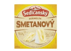 Sedlčanský Smetanový hermelín 100 g Sedlčanský Smetanový hermelín 100 g