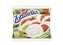 Zott Zottarella Mozzarella s bazalkou 125 g Zott Zottarella Mozzarella s bazalkou 125 g
