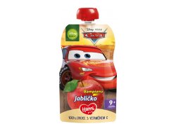 Hami Disney Cars Ovocná kapsička Jablko 110 g Hami Disney Cars Ovocná kapsička Jablko 110 g