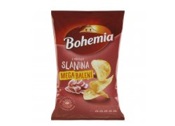 Bohemia Chips s příchutí slanina 215g Bohemia Chips s příchutí slanina 215g