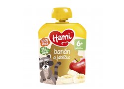 Hami Ovocná kapsička Banán a jablíčko od… Hami Ovocná kapsička Banán a jablíčko od…