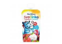 Hamánek Svačinka s jahodami a tvarohem 120 g Hamánek Svačinka s jahodami a tvarohem 120 g