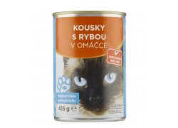 Globus Kousky s rybou v omáčce 415g Globus Kousky s rybou v omáčce 415g