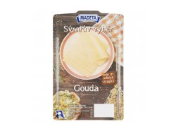 Madeta Gouda 48% plátky 100 g Madeta Gouda 48% plátky 100 g