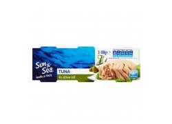 Sun & Sea Tuňák v olivovém oleji 3x80 g Sun & Sea Tuňák v olivovém oleji 3x80 g