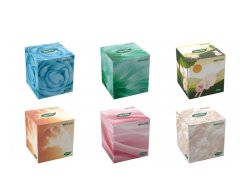 Tento Cube box 3-vrstvé, různé motivy 60ks Tento Cube box 3-vrstvé, různé motivy 60ks