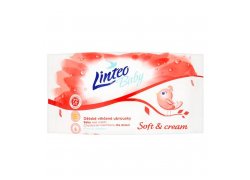 Linteo Baby dětské vlhčené ubrousky 72ks Linteo Baby dětské vlhčené ubrousky 72ks