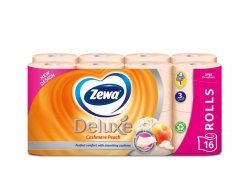 Zewa Deluxe Cashmere Peach toaletní papír… Zewa Deluxe Cashmere Peach toaletní papír…