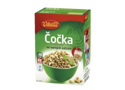 Vitana Čočka velkozrnná předvařená 400 g Vitana Čočka velkozrnná předvařená 400 g