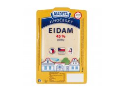 Madeta Jihočeský eidam 45% plátky 100 g Madeta Jihočeský eidam 45% plátky 100 g
