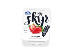 Milko Můj skyr 0% jahoda 130 g Milko Můj skyr 0% jahoda 130 g