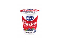 Olma Florian Smetanový jogurt borůvka 150 g Olma Florian Smetanový jogurt borůvka 150 g